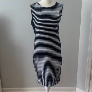 Athleta Mala Striped Scoop-Back Tank Dress